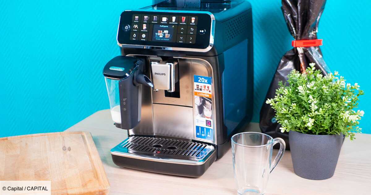 Test de la Philips Series 5500 LatteGo une machine à café automatique