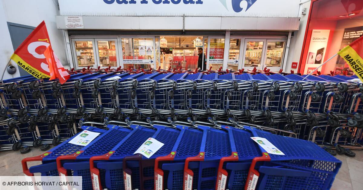 A Marseille Hypermarche Ferme Et Salaries Determines A Faire