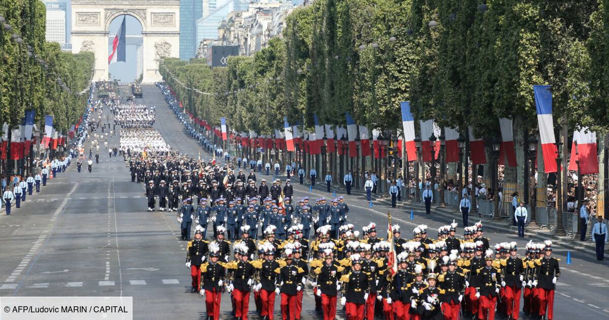 Le Defile Du 14 Juillet Ouvre Un Week End Bleu Blanc Rouge Capital Fr