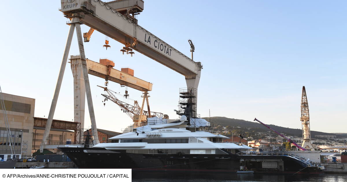 Mega Yachts Quand Marseille Vient Concurrencer La Ciotat Capital Fr