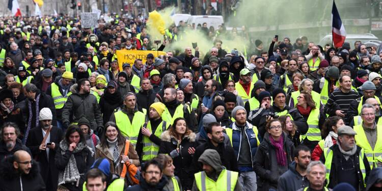 Gilets Jaunes Mobilisation En Recul à Nouveau Des