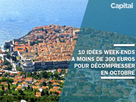 10 idées week-ends à moins de 300 euros pour décompresser en octobre