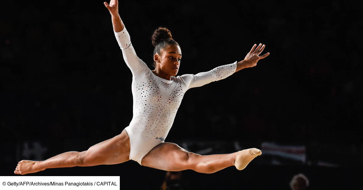 Euro De Gymnastique La Francaise Melanie De Jesus Dos Santos En Or Au Sol Capital Fr