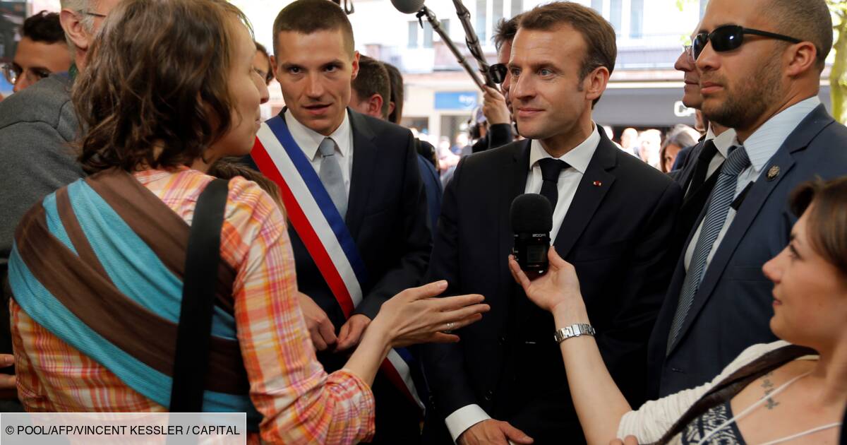 Dans Les Vosges Macron Ne Se Calfeutre Pas Face Aux Mecontents Capital Fr