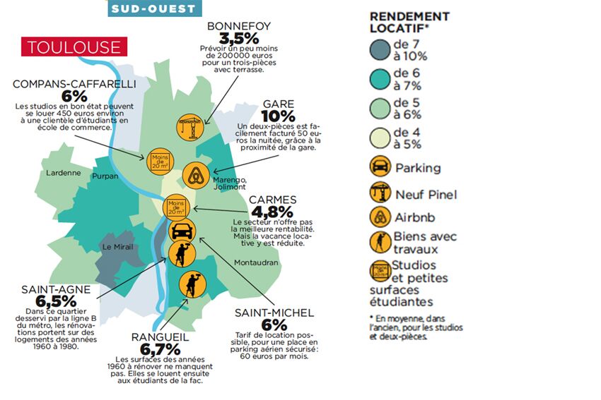 A Bordeaux Toulouse Montpellier L Immobilier Locatif Peut Rapporter 10 Par An Capital Fr