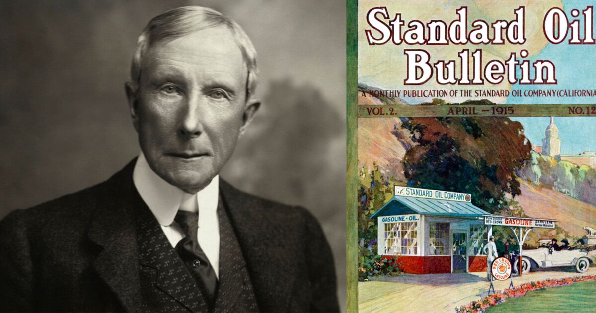 John Davison Rockefeller roi du pétrole et plus grosse fortune de  l'histoire nous dévoile les dix commandements de la réussite en affaires:  Découvrez tous les ingrédients mystérieux à l'origine des plus grandes