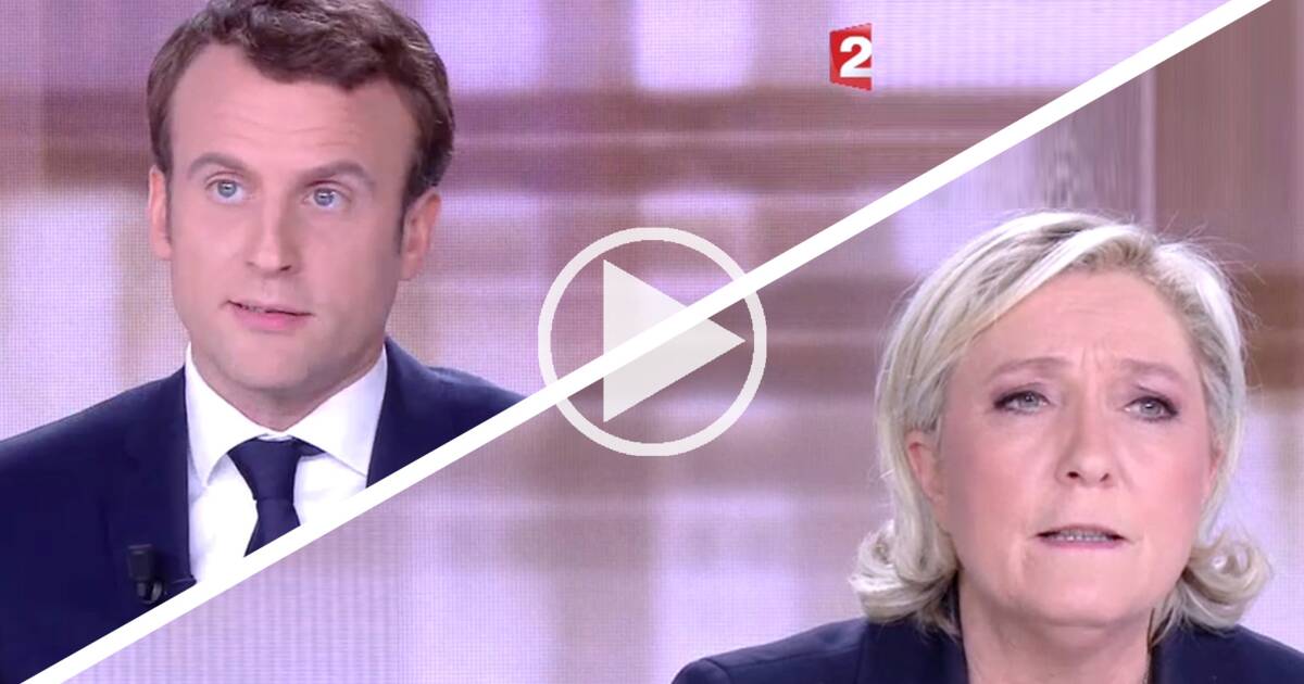 Le Debat Macron Le Pen Qui A Gagné Débat présidentiel Macron - Le Pen : regardez les cinq clashs de la