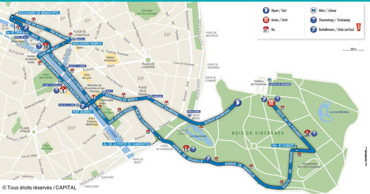 Semi Marathon De Paris Une Affaire Qui Tourne Pour Amaury Sport Organisation Capital Fr