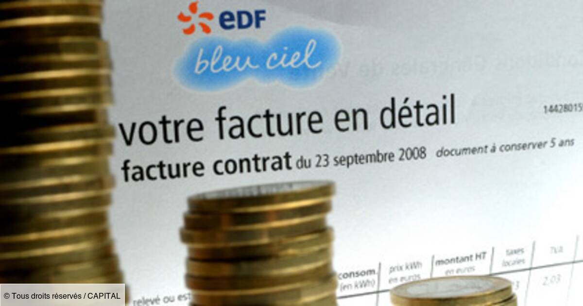 La Verite Sur La Facture Edf Elle A Augmente De Plus De 37 En 10 Ans Capital Fr