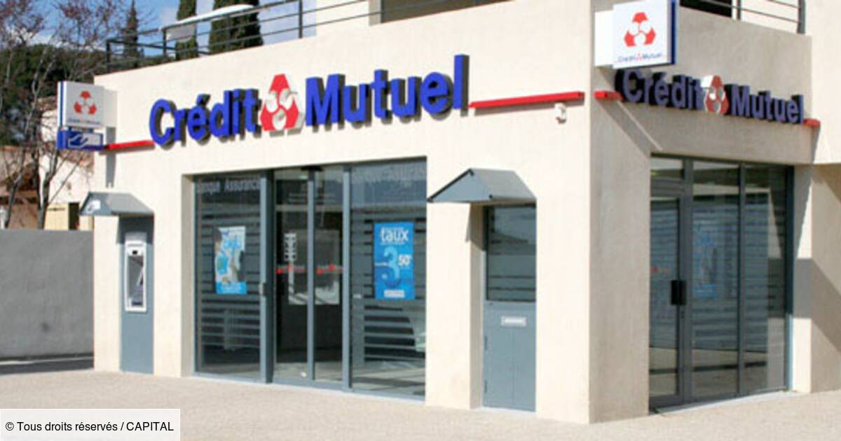 Crédit mutuel, l’art de vous faire les poches avec le sourire - Capital.fr