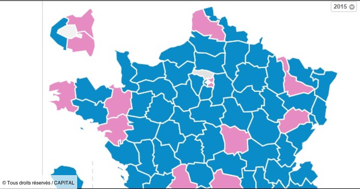 Departementales 2015 Raz De Maree A Droite Les Resultats Canton Par Canton Capital Fr