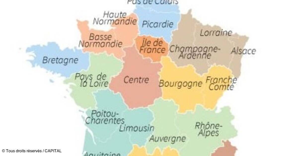 Le Conseil Constitutionnel Valide La Carte De France A 13 Regions Capital Fr