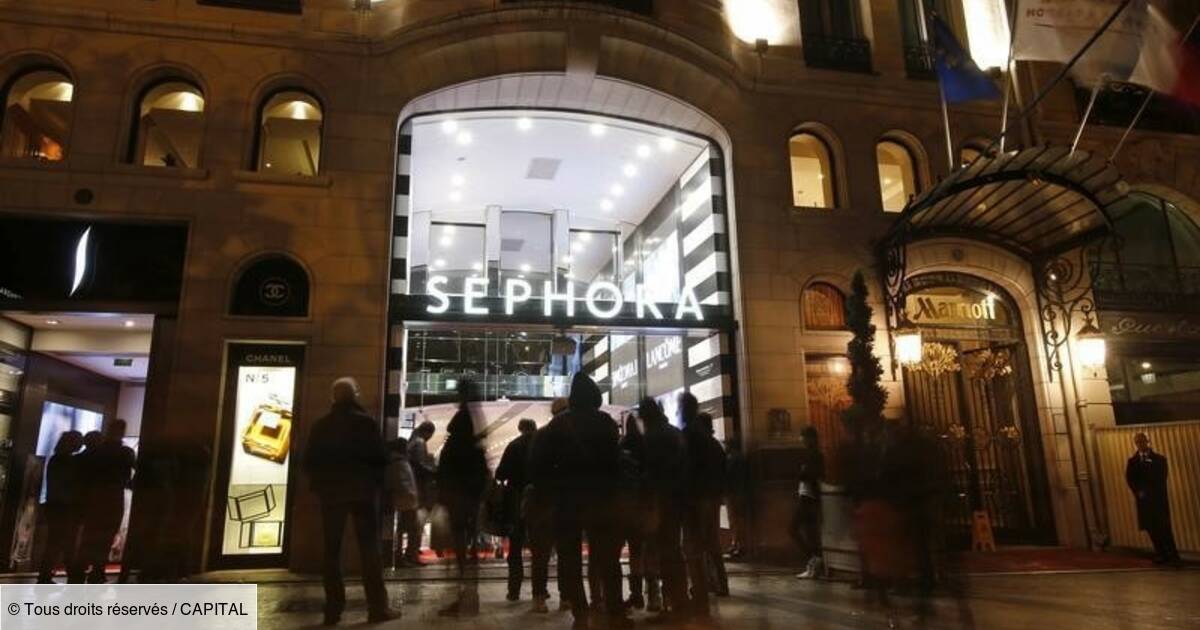 Le Sephora des Champs-Elysées fermera à 21 heures au lieu de minuit -  Challenges