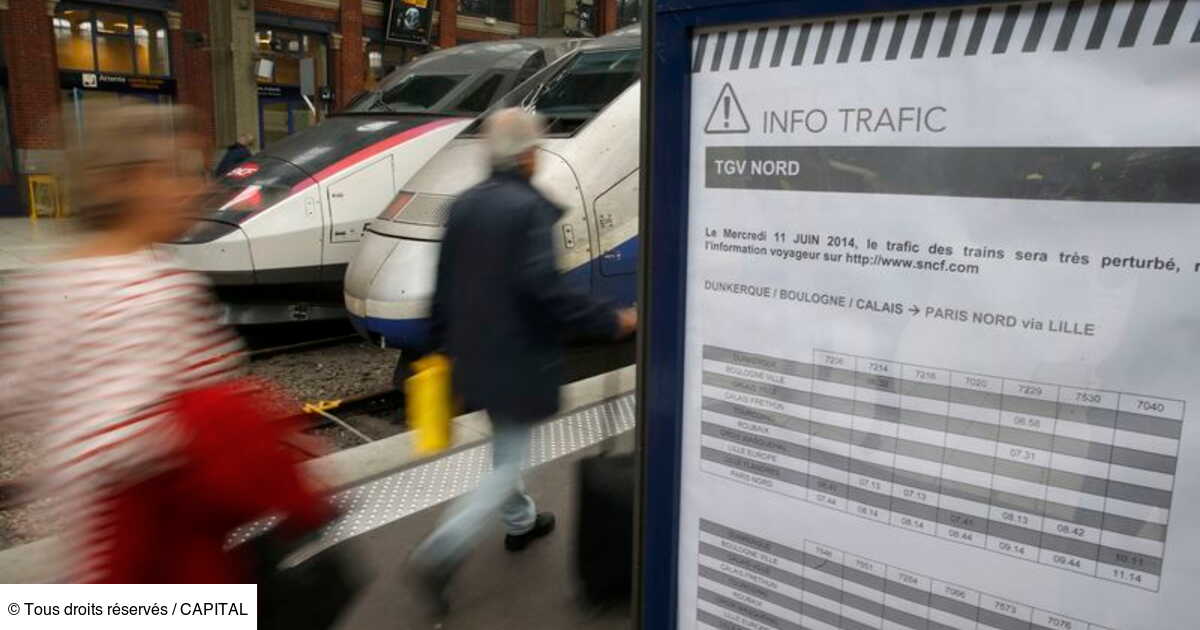 Fortes Perturbations Du Trafic SNCF Attendues Mercredi