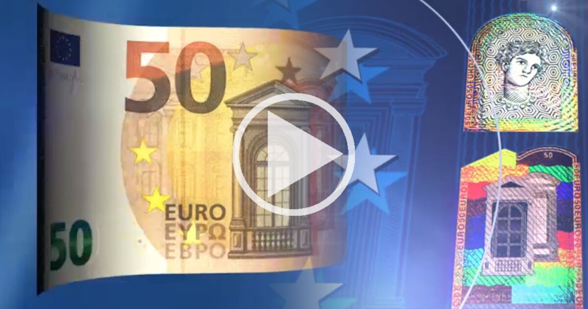 VIDEO. Voici le nouveau billet de 50 euros