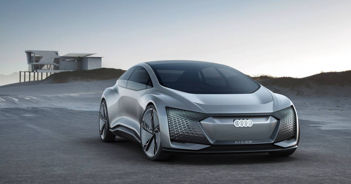 salon de francfort : audi aicon, la voiture du futur 100% autonome