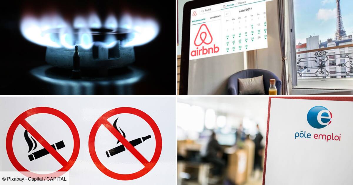 Augmentation du prix du gaz, interdiction du vapotage, baisse des APL