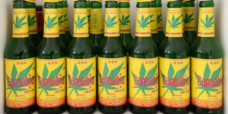 Les boissons au cannabis s’envolent en Bourse