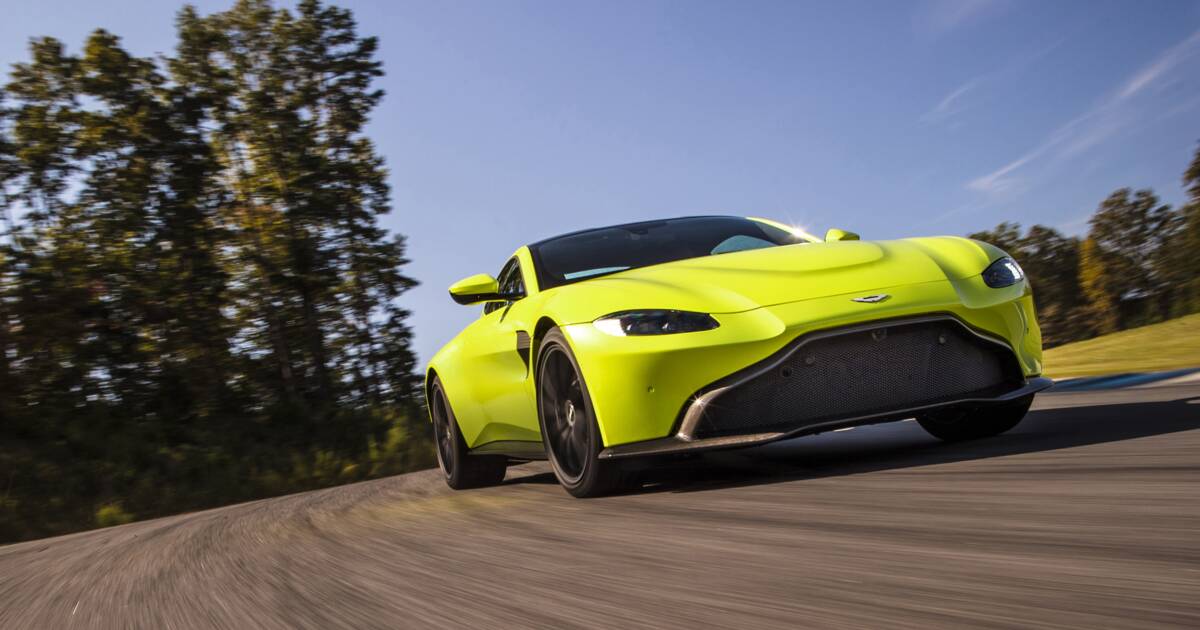 Aston Martin Vantage 2018 Une James Bond Car De S 233 Rie