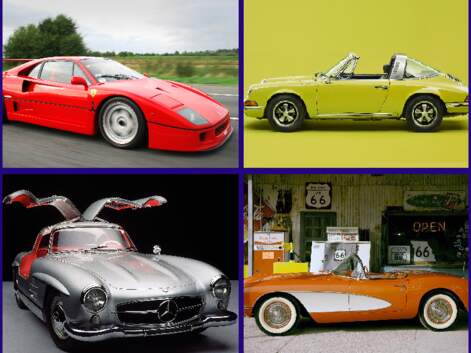 Ferrari F40, Porsche 911, Ford Mustang… 10 voitures qui ont marqué l’histoire de l'automobile