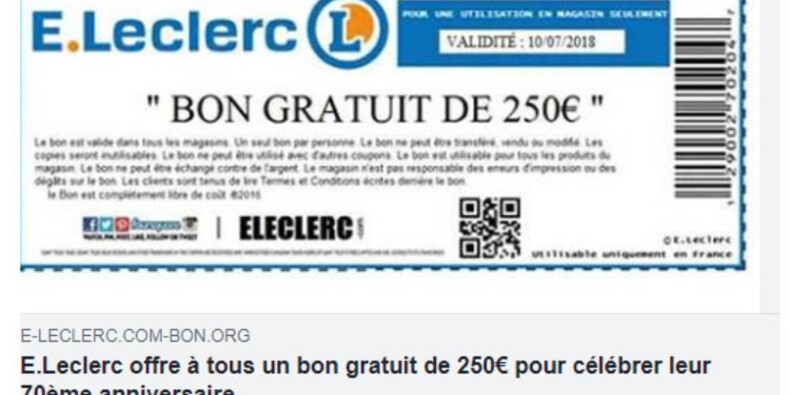 Photo Leclerc 10 Euros Offert