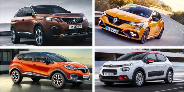 Peugeot, Renault, Citroën, DS les constructeurs