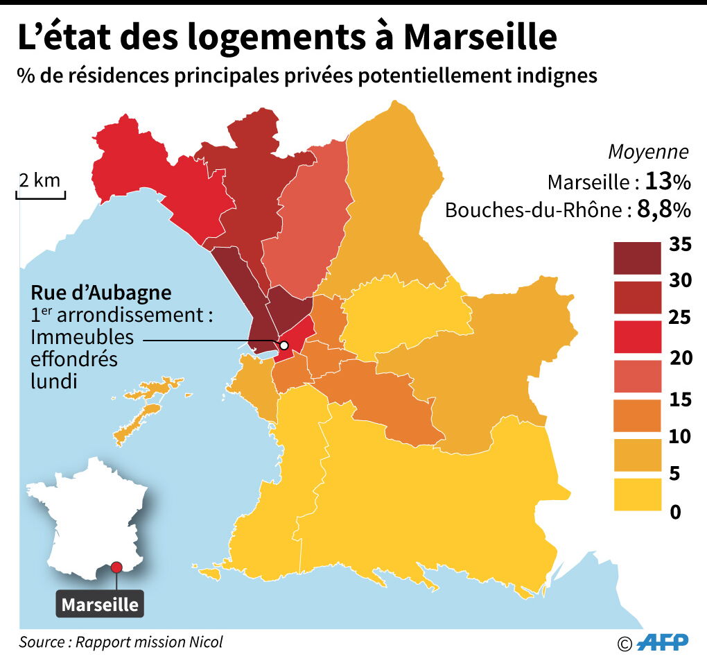 A Marseille Une Situation Affolante Du Logement Indigne Ou Insalubre Capital Fr