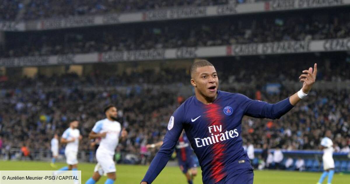 Le salaire exorbitant de Kylian Mbappé au PSG a encore augmenté en 2019 ...