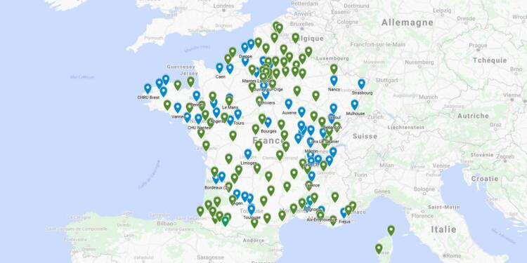 Voici La Carte De France Des Urgences En Greve Capital Fr