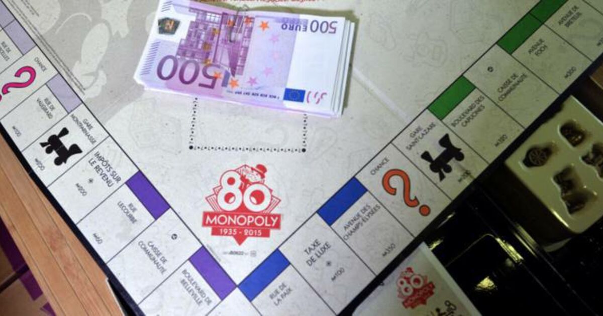 L'Ile-Bouchard : il crédite son compte avec des billets de Monopoly