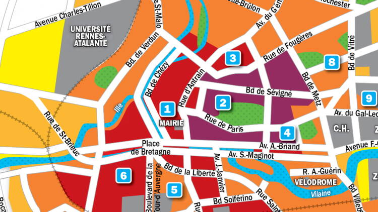Immobilier à Rennes : la carte des prix 2019