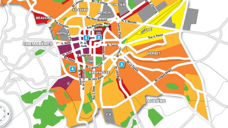 Immobilier à Clermont-Ferrand : la carte des prix 2019