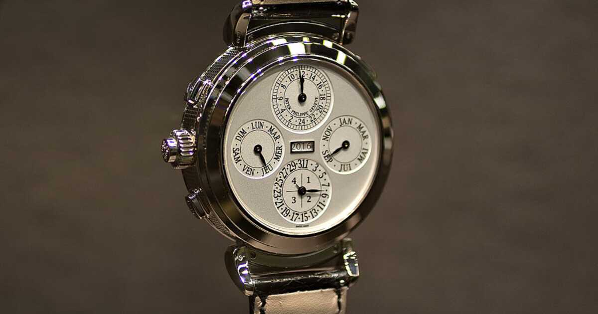 Montre patek philippe la plus online chere