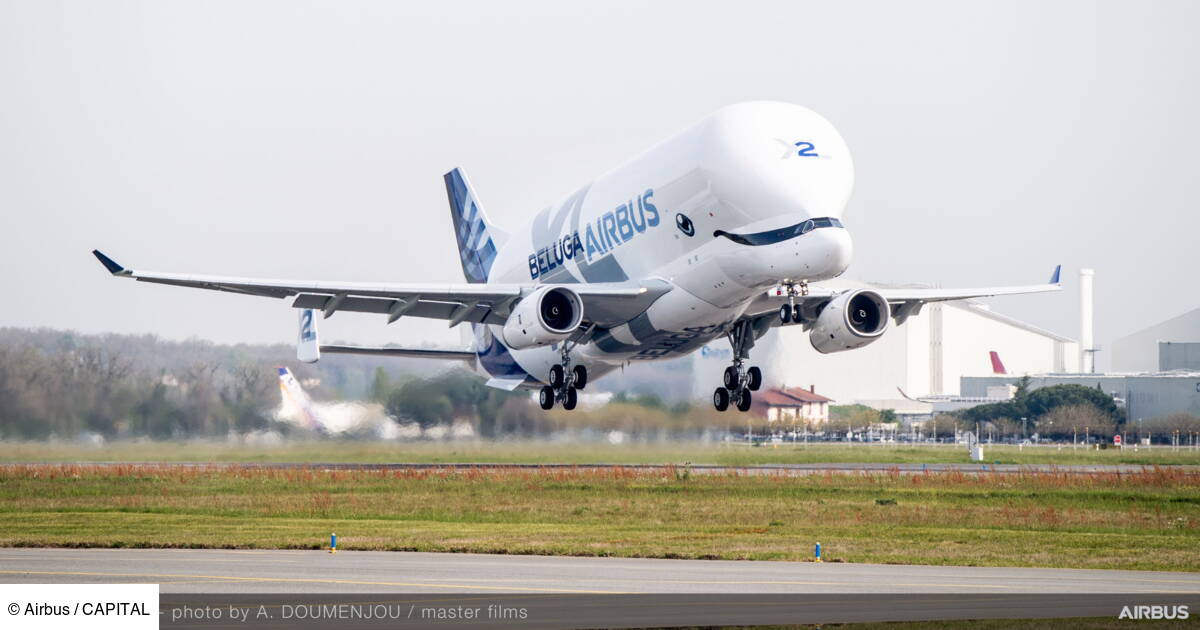 Le Beluga Xl L Un Des Plus Gros Avions De L Histoire Obtient Sa Certification Capital Fr