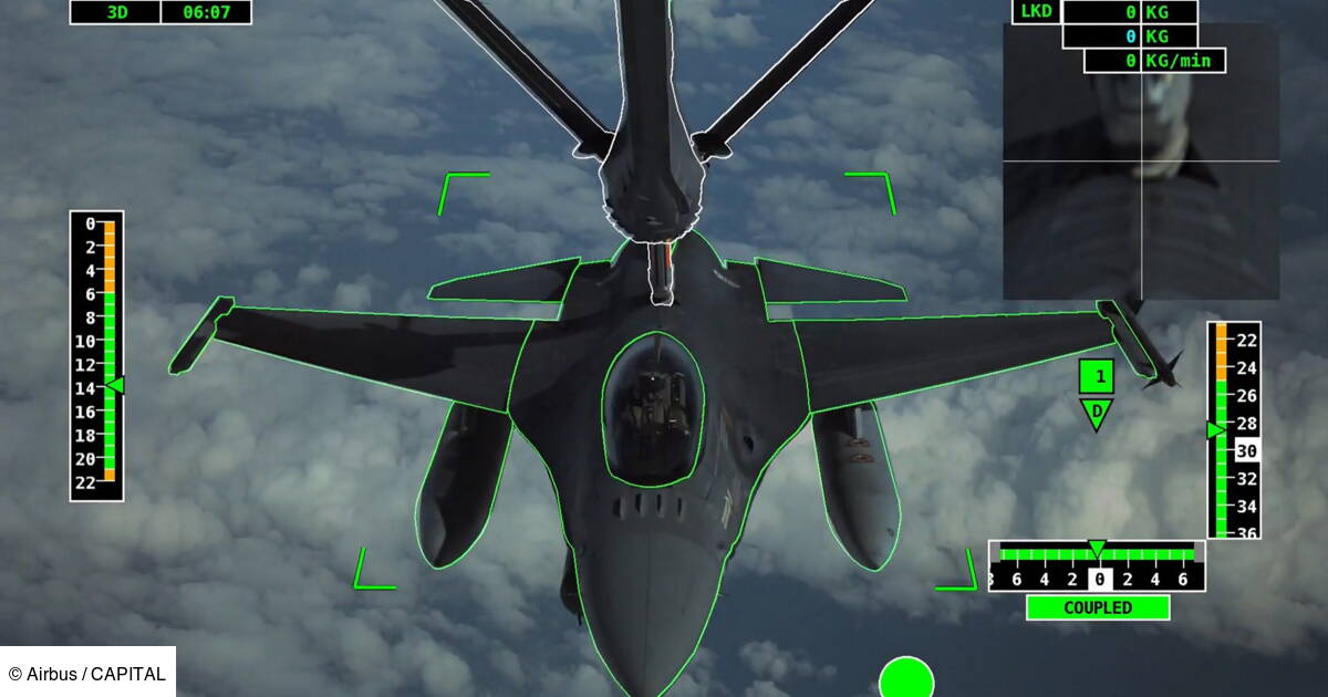 Airbus réussit le premier ravitaillement en vol automatisé ...