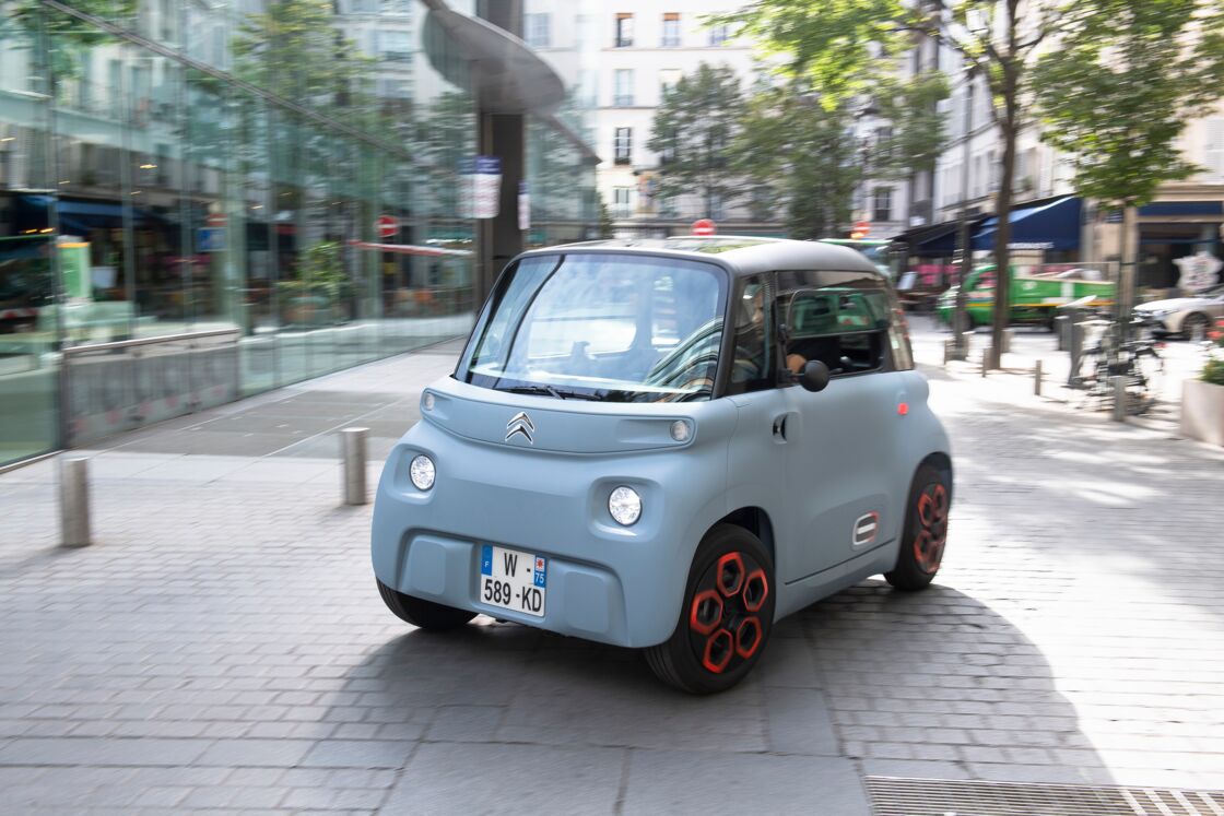 Essai Citroen Ami Faut Il Craquer Pour Cette Voiture Electrique Sans Permis Capital Fr