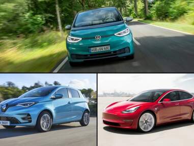 Les 10 voitures électriques les plus vendues en septembre