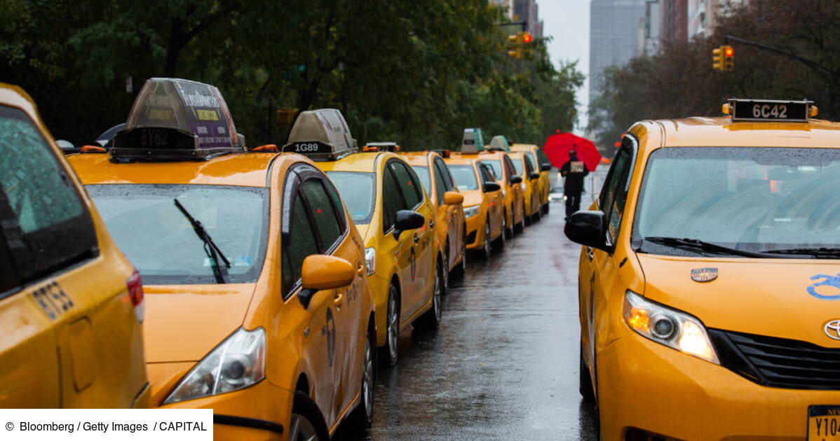 le premier yellow cab tesla a pris la route capital fr
