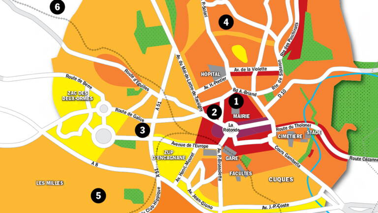 Immobilier A Aix En Provence La Carte Des Prix Capital Fr
