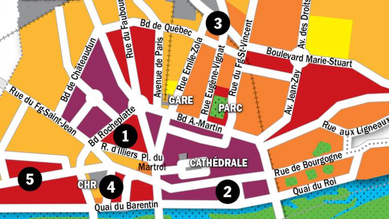 Immobilier A Orleans La Carte Des Prix Capital Fr