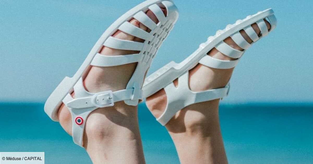 Chaussures best sale squelette plage