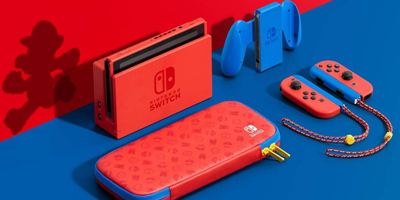 Nintendo Switch Precommandez La Nouvelle Console Edition Limitee Mario Chez Cdiscount Capital Fr