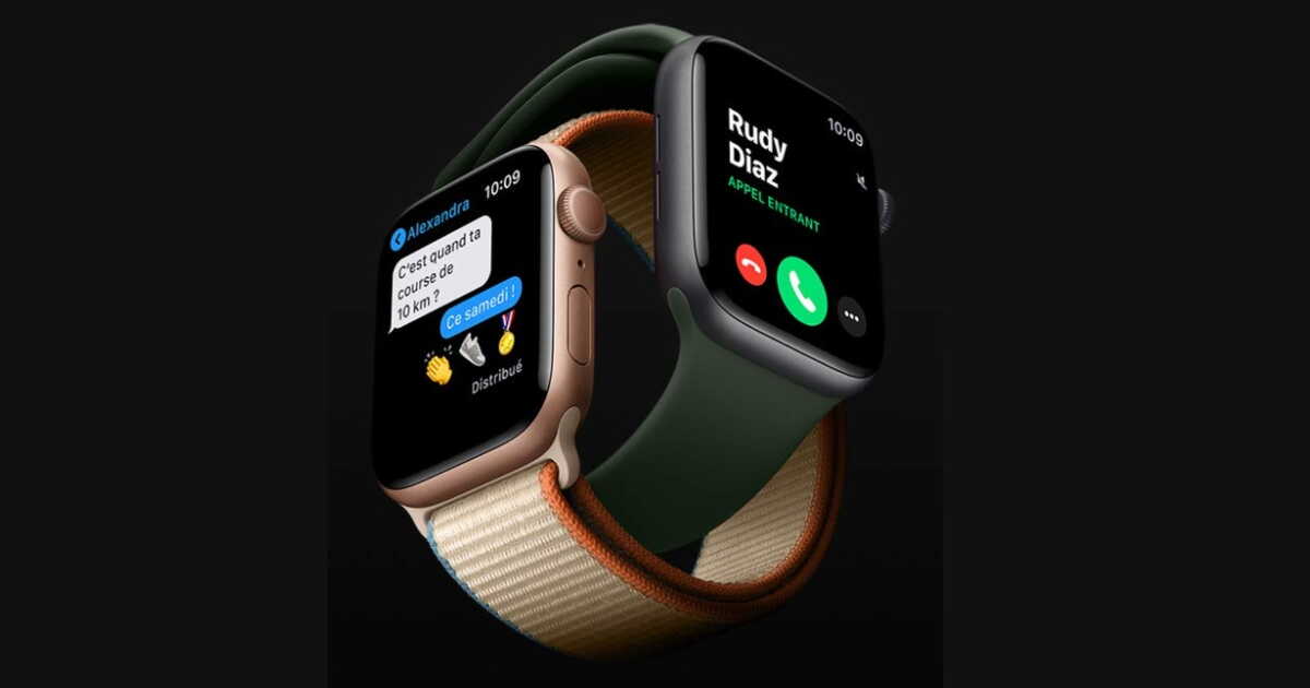 Amazon La montre connect e Apple Watch Series 6 prix r duit