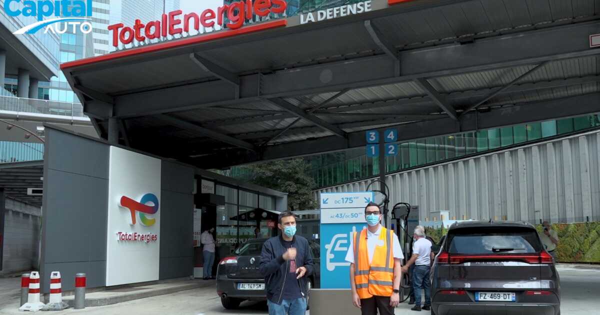 TotalEnergies installe à Metz sa première station-service 100 % électrique