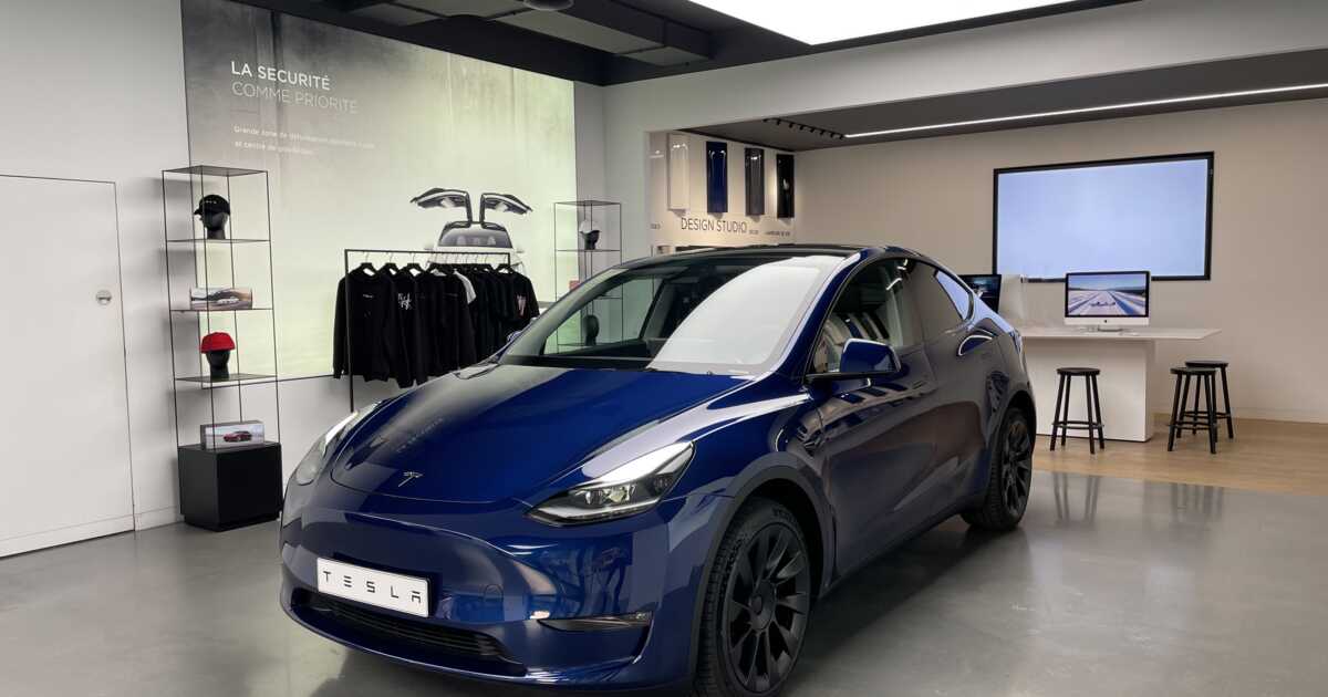 La Tesla Model Y arrive dans les succursales françaises 