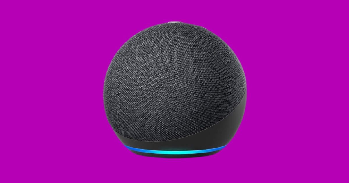  L'enceinte connectée Echo Dot avec Alexa à saisir à
