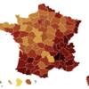 Covid-19 : le taux d’incidence supérieur à 500 dans 21 départements, notre carte de France