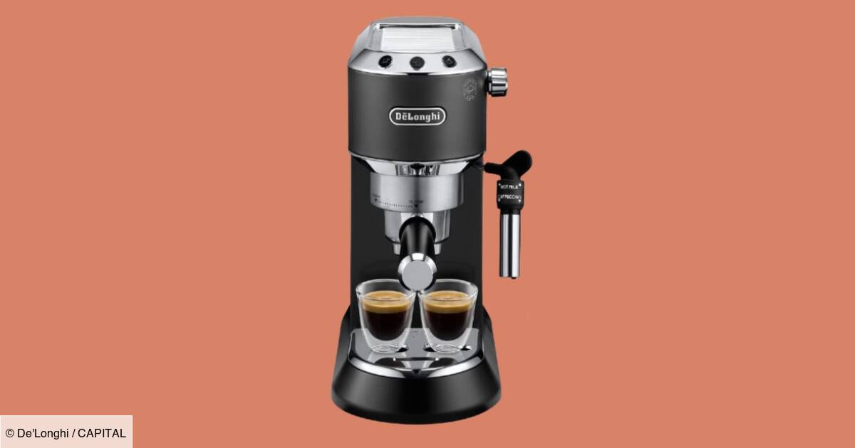 Amazon : Profitez de -29% sur la machine à café De'Longhi Dedica Style