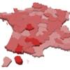 Covid-19 : les départements où l’épidémie commence à refluer, notre carte de France