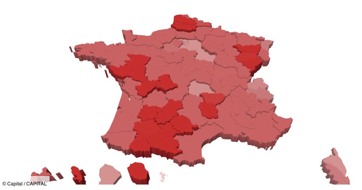 Covid-19 : les départements où la circulation virale ralentit, notre carte de France